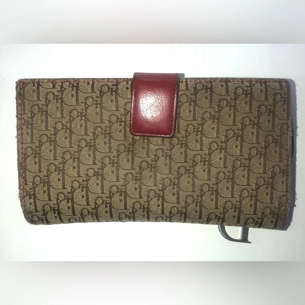 ♥️ Christian Dior Rasta Saddle Trotter Long Wallet with Dustbag LIMITED EDITION